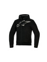 Sweat moto Alpinestars Chrome Superairflow - Noir Gris foncé Blanc