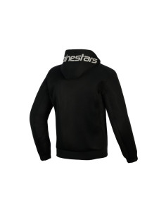 Sweat moto Alpinestars Chrome Superairflow - Noir Gris foncé Blanc 2