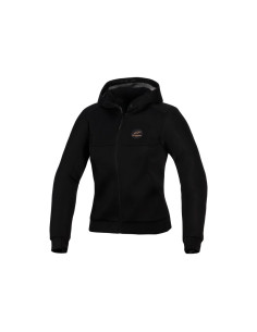 Sweat moto femme Alpinestars Stella Chrome Superairflow - Noir Cuivre 2