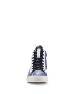 Baskets moto Alpinestars Stated Flair - Bleu Blanc Noir 2