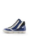 Baskets moto Alpinestars Stated Flair - Bleu Blanc Noir