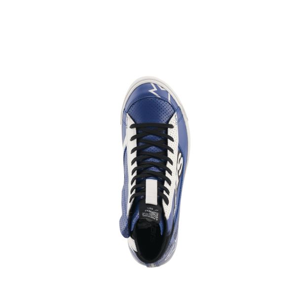 Baskets moto Alpinestars Stated Flair - Bleu Blanc Noir