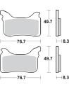 Plaquettes de frein BRAKING modèle 931CM55