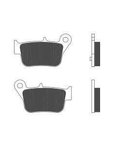 Plaquettes de frein arrière BREMBO 07103CC organique scooter