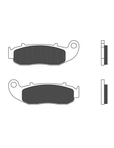Plaquettes de frein avant BREMBO 07107CC organique scooter