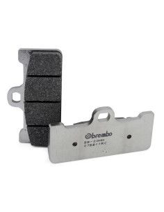 Plaquettes de frein avant BREMBO 07BB11RC organique Piste
