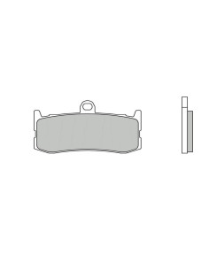 Plaquettes de frein BREMBO route/sport métal fritté - 07GR06SR