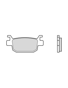Plaquettes de frein BREMBO route métal fritté - 07GR93SP