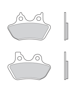 Plaquettes de frein BREMBO carbone céramique - 07HD16CC