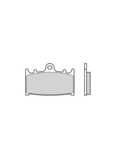 Plaquettes de frein BREMBO route/sport métal fritté - 07KA13SR
