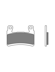 Plaquettes de frein avant racing BREMBO Carbon Tech - 07KA29RC