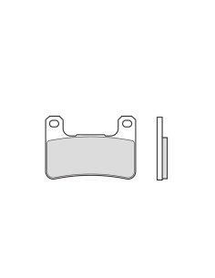 Plaquettes de frein BREMBO métal fritté - sport - 07SU27SR