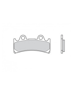 Plaquettes de frein BREMBO métal fritté - sport - 07YA32SR