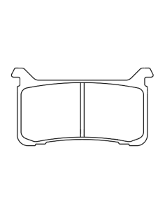 Plaquettes de frein avant CL BRAKES - XBK5 métal fritté route / racing