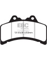 Plaquettes de frein EBC BRAKES FA191 organique