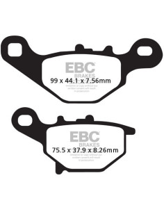 Plaquettes de frein EBC BRAKES métal fritté FA230R