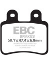 Plaquettes de frein EBC BRAKES FA350HH métal fritté