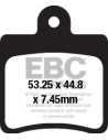 Plaquettes de frein EBC BRAKES SFAC6614 organique