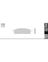 Plaquettes de frein GALFER G1054TT organique semi métal TT FD097