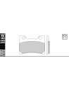 Plaquettes de frein GALFER G1054 organique semi métal FD143