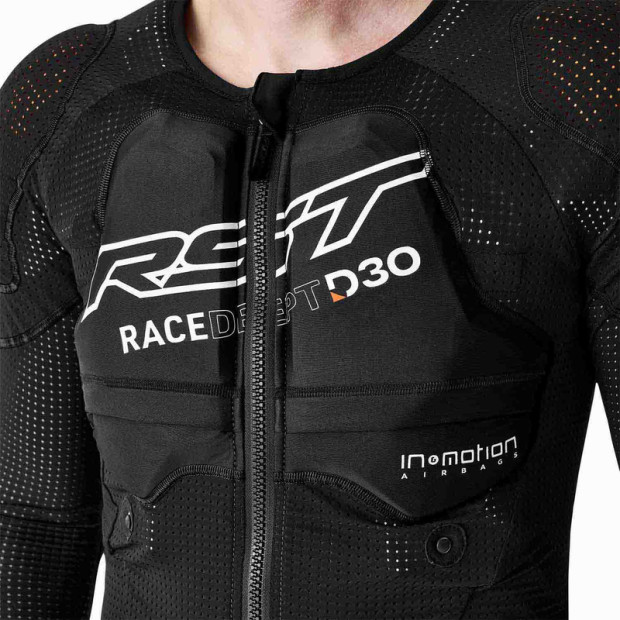 Gilet de protection moto Airbag RST Race Dept D3O Performance - Noir