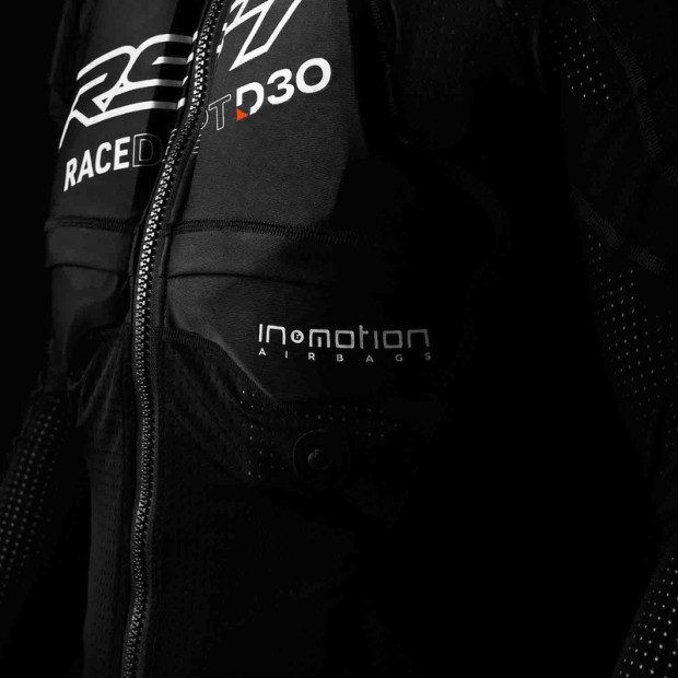 Gilet de protection moto Airbag RST Race Dept D3O Performance - Noir