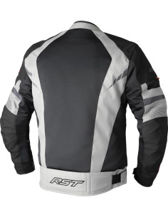 Blouson moto route textile RST Pro Series Ventilator D3O - Noir Argent 2