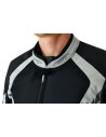 Blouson moto route textile RST Pro Series Ventilator D3O - Noir Argent