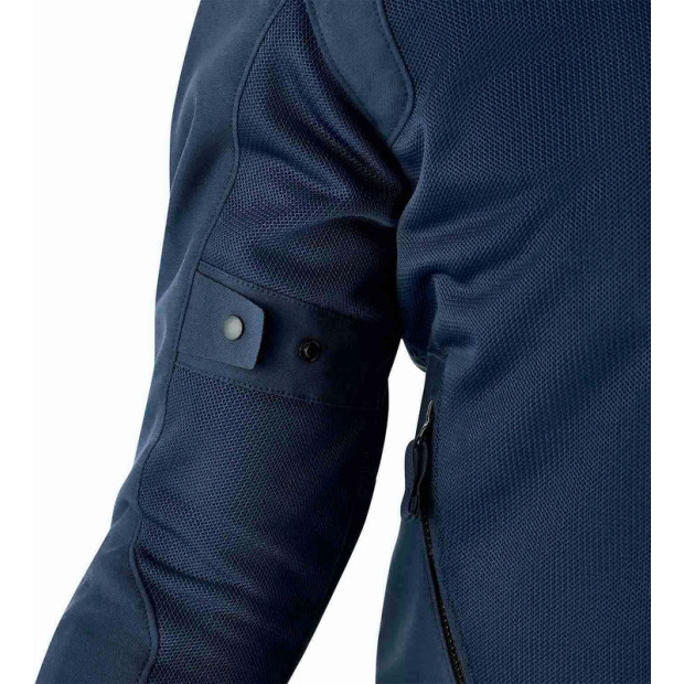 Blouson moto route textile RST Spectre Air D3O - Bleu marine
