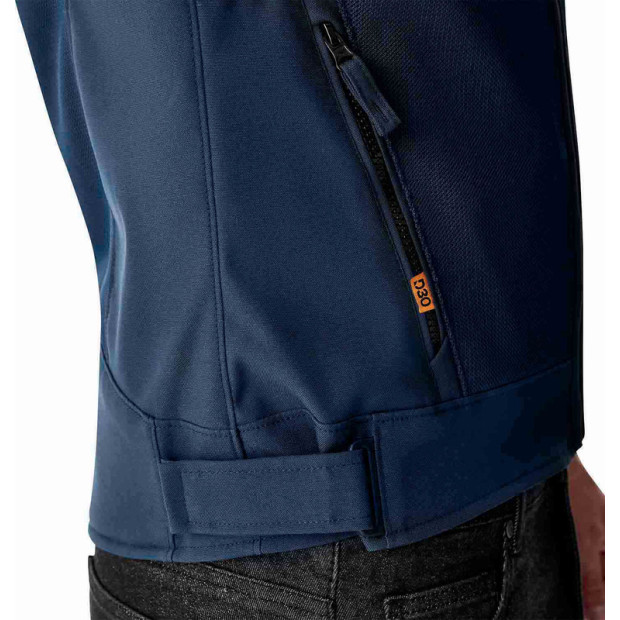 Blouson moto route textile RST Spectre Air D3O - Bleu marine