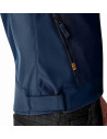 Blouson moto route textile RST Spectre Air D3O - Bleu marine