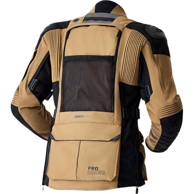Veste moto trail RST Pro Series Adventure D3O - Sable Noir