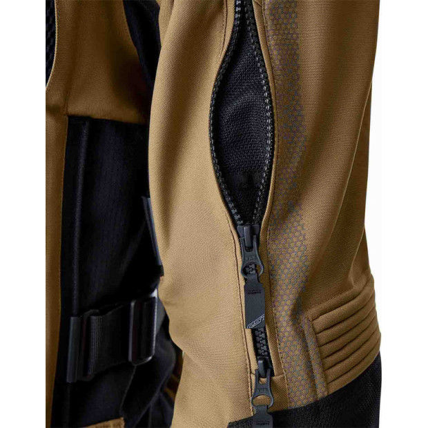 Veste moto trail RST Pro Series Adventure D3O - Sable Noir