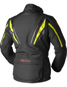 Veste moto trail RST Pro Series Paragon D3O - Noir Jaune fluo 2