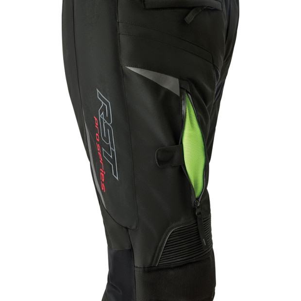 Pantalon moto trail RST Pro Series Paragon D3O - Noir