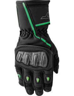 Gants moto RST S1 - Noir Vert fluo