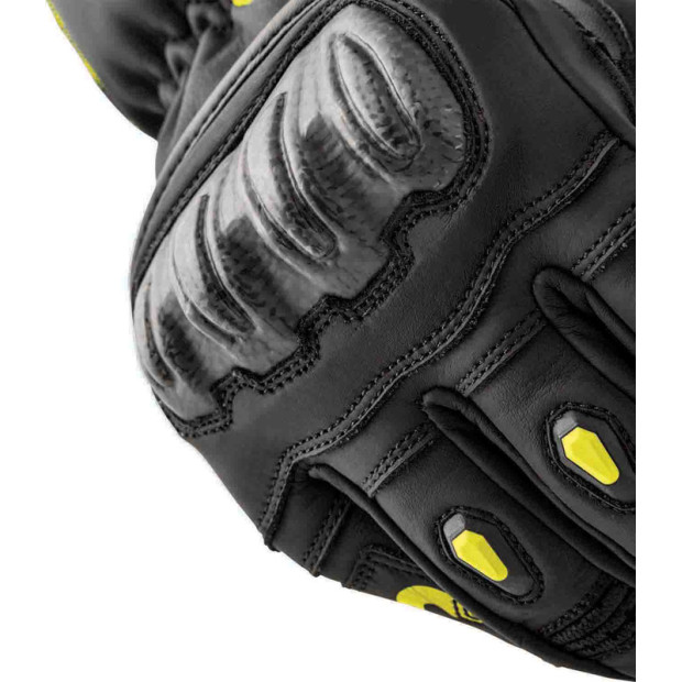 Gants moto RST S1 - Noir Jaune fluo