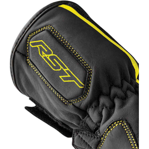 Gants moto RST S1 - Noir Jaune fluo
