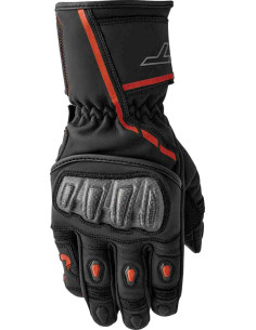 Gants moto RST S1 - Noir Rouge fluo