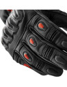 Gants moto RST S1 - Noir Rouge fluo