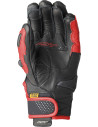Gants moto courts RST Freestyle 3 D3O - Noir Rouge
