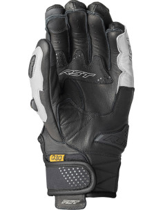 Gants moto courts RST Freestyle 3 D3O - Noir Blanc 2
