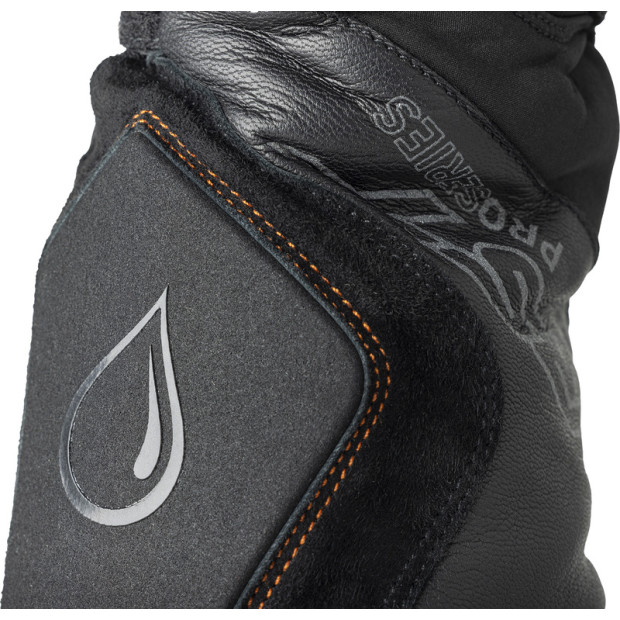 Gants moto imperméables RST Pro Series Artic D3O Waterproof - Noir