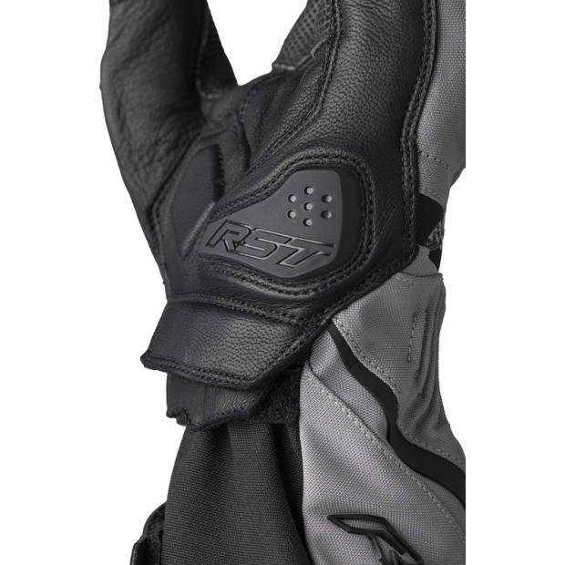 Gants moto imperméables RST Pro Series Vega Waterproof - Noir Argent
