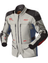 Veste moto trail femme RST Pro Series Adventure D3O - Argent Bleu
