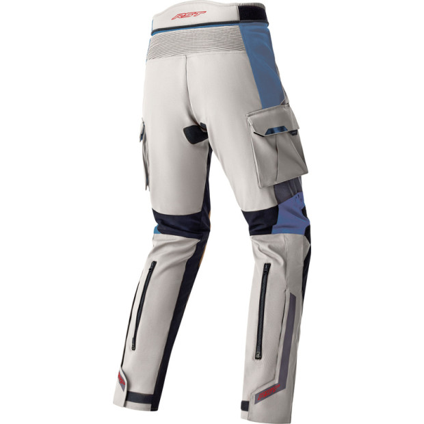 Pantalon moto trail femme RST Pro Series Adventure D3O - Argent