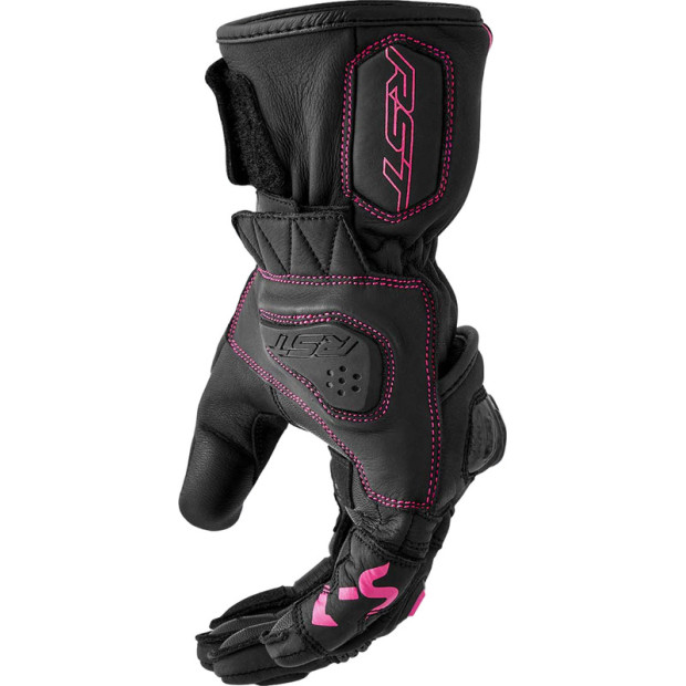 Gants moto femme RST S1 - Noir Rose
