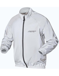 Veste de pluie moto RST Night Rider Waterproof - Argent