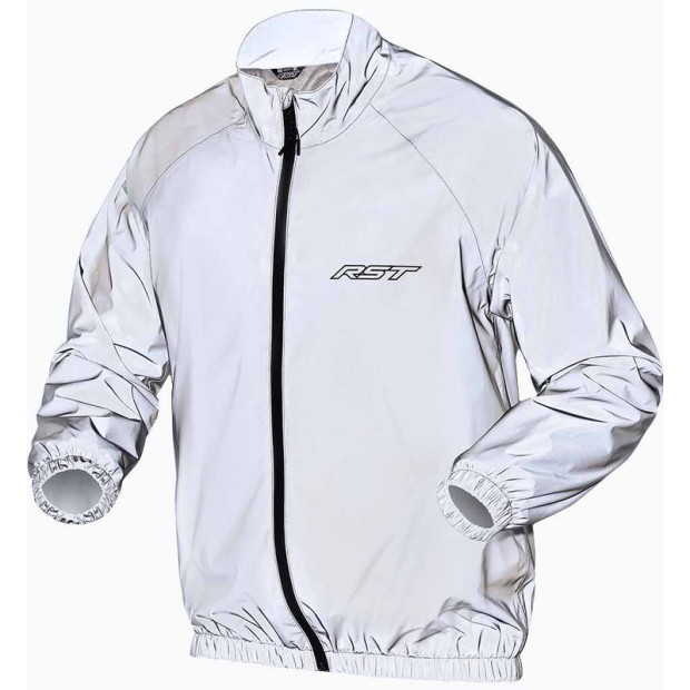 Veste de pluie moto RST Night Rider Waterproof - Argent