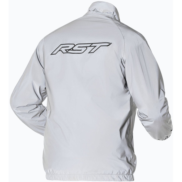 Veste de pluie moto RST Night Rider Waterproof - Argent